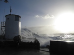 SX33860 Waves at Porthcawl lighthouse.jpg